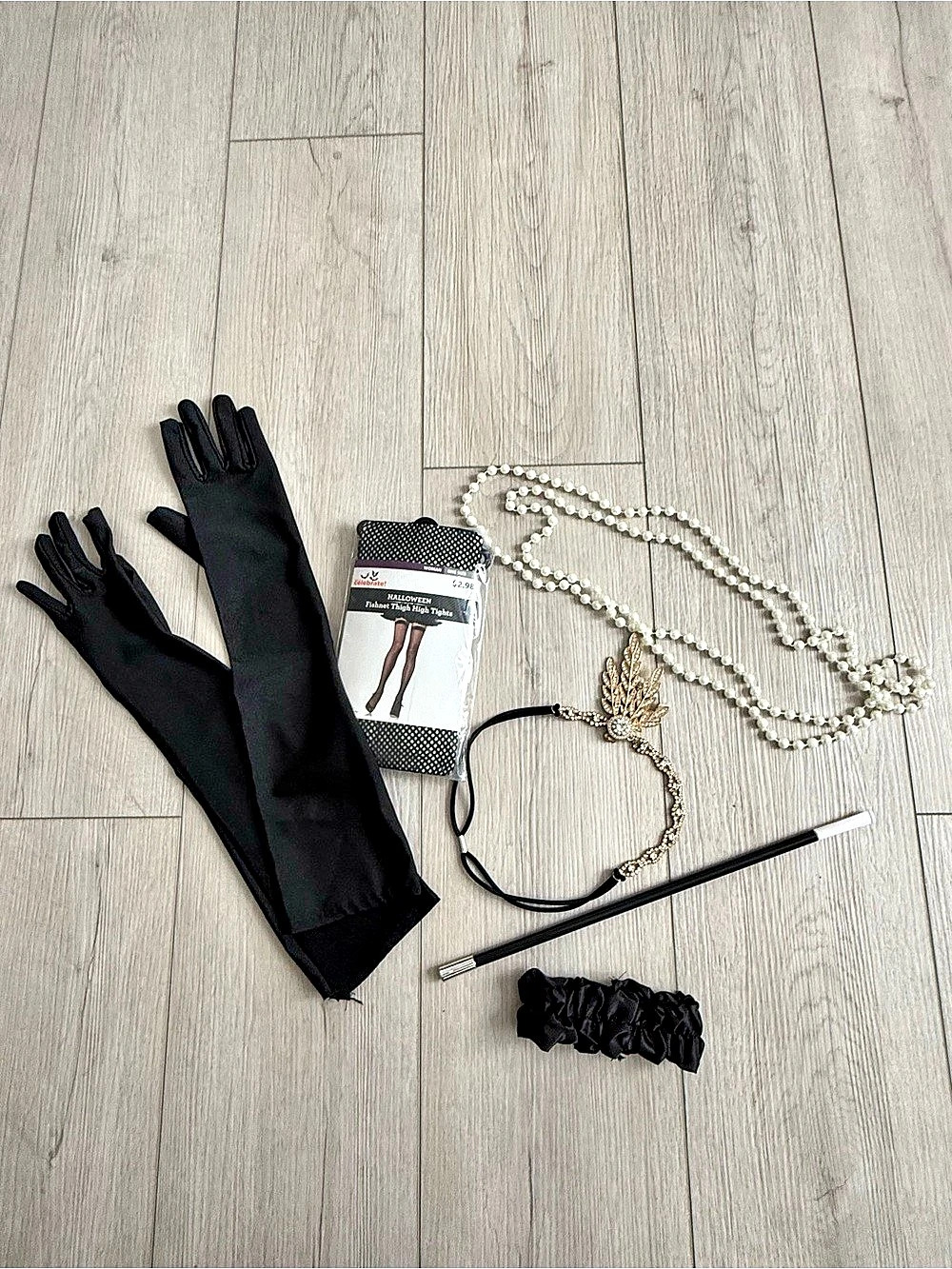 Flapper Halloween Accessories Set